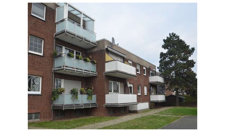 Vermietete Dreizimmerwohnung mit Garage.